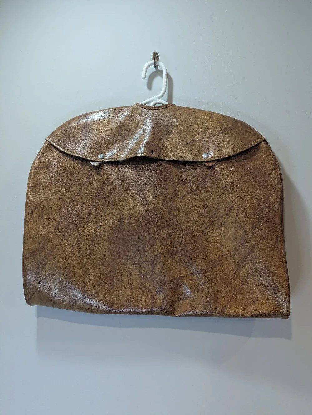 American Luggage Tourister Garment Hanging Suit Bag Carry-on Travel Faux Leather